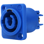 Speakon Powercon Linha Azul Fêmea 3 Vias (Power In)