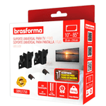 Suporte para TV Universal Fixo Brasforma SBRU1758 10'' - 85''