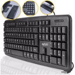 Teclado Para Computador/Notebook Usb C/Fio BK-102 Exbom 