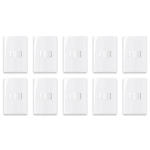 KIT 10 CONJUNTOS SLEEK DE 1 INTERRUPTOR SIMPLES