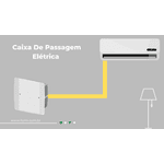 CAIXA DE PASSAGEM 20X20 EMBUTIR PVC