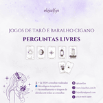 Consulta Baralho Cigano - Perguntas Avulsas Específicas