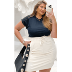 Short Saia Yasmim - Bege