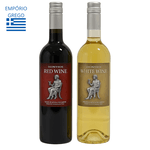 Kit Dionysos Em Dobro - 2 Vinhos Branco e Tinto 