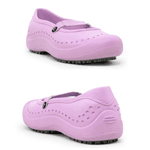 Sapatilha Rosa Soft Works BB51 Sapato de Segurança EPI Antiderrapante