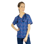 Scrub Tradicional Feminino - Medical Nursing D4 (Blusa Avulsa)