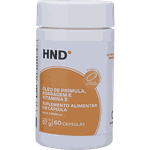 Suplemento Alimentar Óleo de Prímula, Borragem & Vitamina E 60 Cápsulas HND