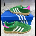 Tenis Gazelle Verde Bandeira 