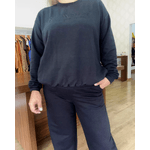 Blusa Moletom NO WORRIES Preto