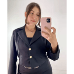 Mini Blazer Gabi Preto EC 