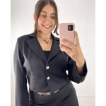 Mini Blazer Gabi Preto EC 