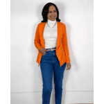 Blazer Alfaiataria Laranja