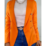 Blazer Alfaiataria Laranja