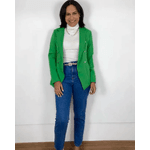 Blazer Alfaiataria Verde Bandeira