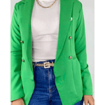 Blazer Alfaiataria Verde Bandeira