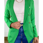 Blazer Alfaiataria Verde Bandeira