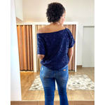 Calça Jeans escuro Flare