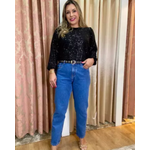 Calça jeans Mom E.C