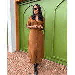 Chemise Margot Marrom