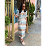 Conjunto Hortencia Listrado Nude