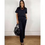 Conjunto Moletinho Risca De Giz