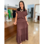Conjunto Tres Marias Marrom