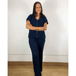 Conjunto Trico Thaise Azul Marinho