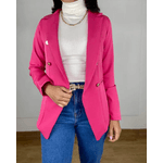 Blazer Alfaiataria Rosa