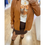 Saia Suede Marron