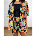 Short Laura Estampado Preto