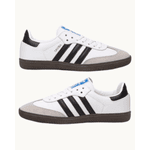 Tênis Samba White Black