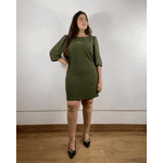 Vestido Lorena Verde Militar