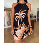 Vestido Ariane Estampado Preto