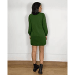 Vestido Chloe Bordado Verde