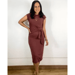 Vestido Cloe Marrom