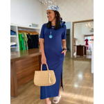 Vestido Elis Azul Marinho