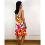 Vestido Elóa Estampado Branco
