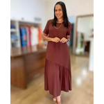 Vestido Ester Marron