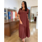 Vestido Ester Marron