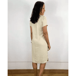 Vestido Juliana Areia