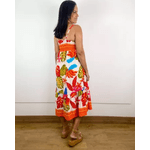 Vestido Taila Estampado Branco