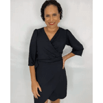 Vestido Valentina Preto