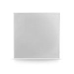 ARANDELA 6 QUADRADA COAXIAL 100W COD 31819 ALUMINIO