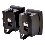 Par de Caixas de Som Acústicas JBL C621 Passiva 100W Rms Preto