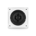 ARANDELA 6 QUADRADA COAXIAL 80W COD 31820 ALUMINIO