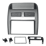 MOLDURA 4023 2DIN FIAT LINEA PRATA