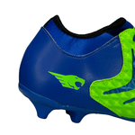 Chuteira Wave Sintética Campo Adulto - Verde/Azul
