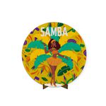 Painel Redondo 50x50 Veste Fácil C/ Elástico Tema Roda de Samba