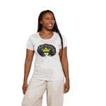 Camiseta Menina Rainha Negra Minha Coroa