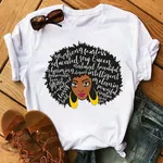 Camiseta Menina Rainha Negra Meu Balck